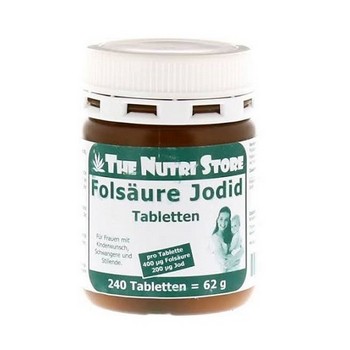 FOLSÄURE 400+Jod 200 Tabletten