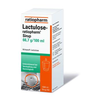 LACTULOSE ratiopharm Sirup