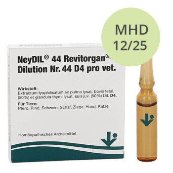 NEYDIL Nr.44 Revitorgan Dil.D 4 pro Ampullen vet.