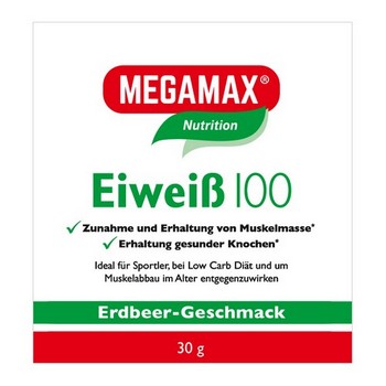 EIWEISS 100 Erdbeer Megamax Pulver