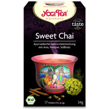 YOGI TEA Sweet Chai Bio Filterbeutel