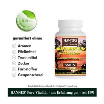 AUSTERN Pilz Pleurotus ostreatus Vegi-Kaps