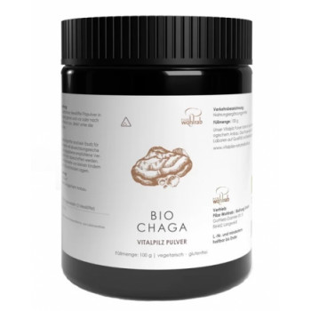 CHAGA BIO Vitalpilze Pulver