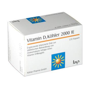 VITAMIN D3 KÖHLER 2.000 IE Kapseln