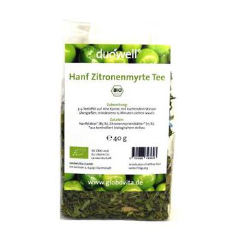 DUOWELL Hanf Zitronenmyrte Tee Bio