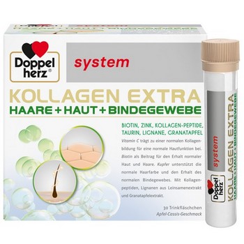 DOPPELHERZ Kollagen Extra system Trinkampullen