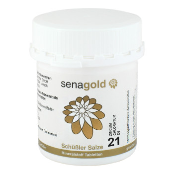 SCHÜSSLER SALZ Nr.21 Zincum chloratum D 6 Tabl.