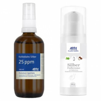 Kolloidales Silber Spray + Silber Fußcreme