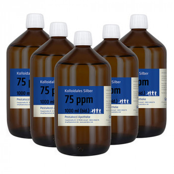 Kolloidales Silber bidest. (Silberwasser) 75 ppm
