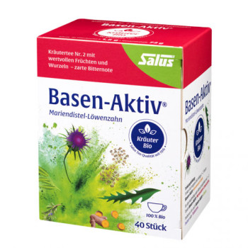 BASEN AKTIV Tee Nr.2 Mariend.-Löwenzahn Bio Salus